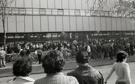 Otwarcie domu Handlowego "Rolnik" - 1986r.